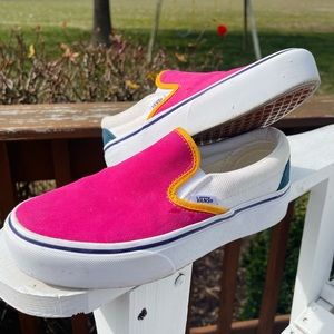 VANS Mini Cord Classic Slip-On Womens Platform Shoes Size  7